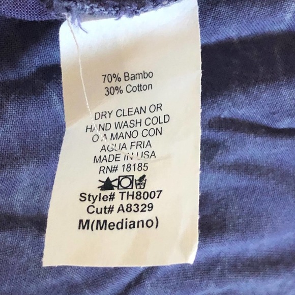 Audrey 3+1 Bamboo Blend Off The Shoulder Top - Picture 7 of 7